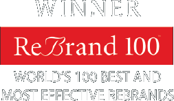 ReBrand 100 Winner — World's 100 Best and Most Effective Rebrands